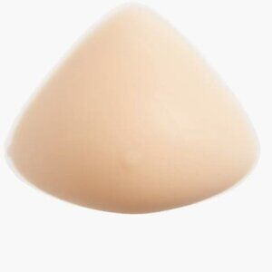 Amoena Natura Cosmetic 2S Silicone Breast Form Ivory Size 8 NWT